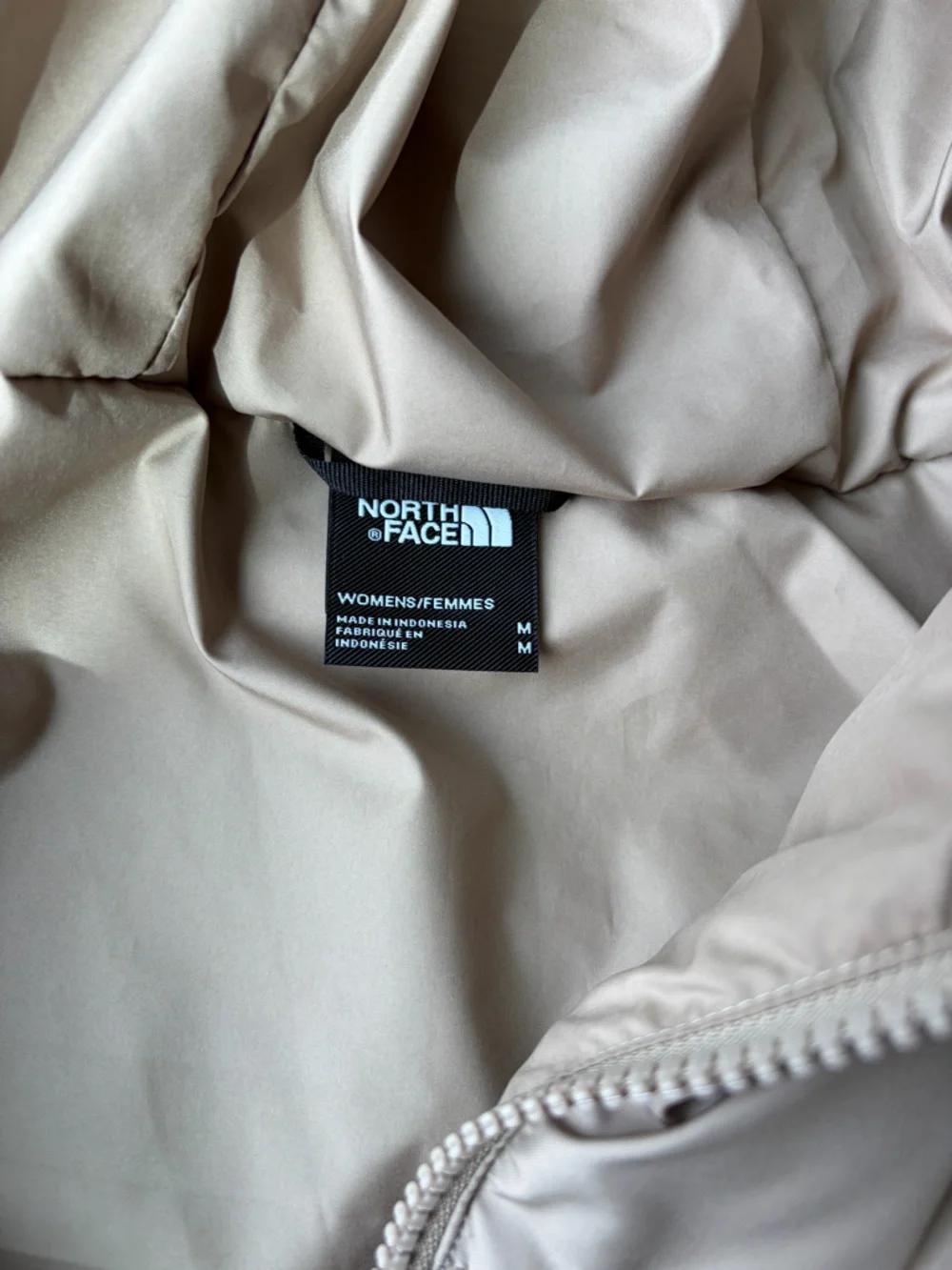 The North Face Women’s Frost Fall Hooded Jacket | Mushroom Grey | Medium - Picture 5 of 11